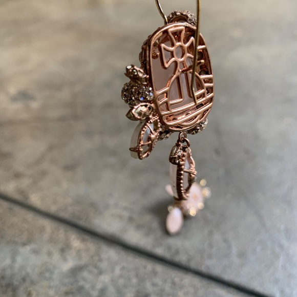Vivienne Westwood INSANE Rare Claw Series Swarovski Crystal and Stone Earrings - Picture 3 of 11